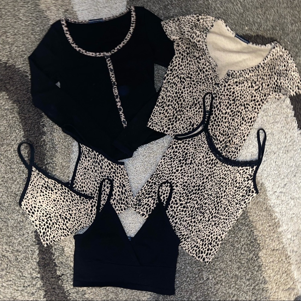 Leopard Print Brandy Melville Tops